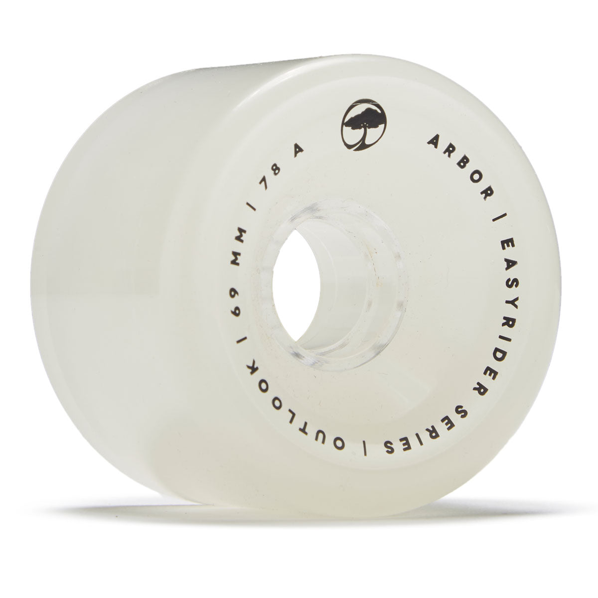 Arbor Outlook Easyrider Longboard Wheels - White - 69mm 78a