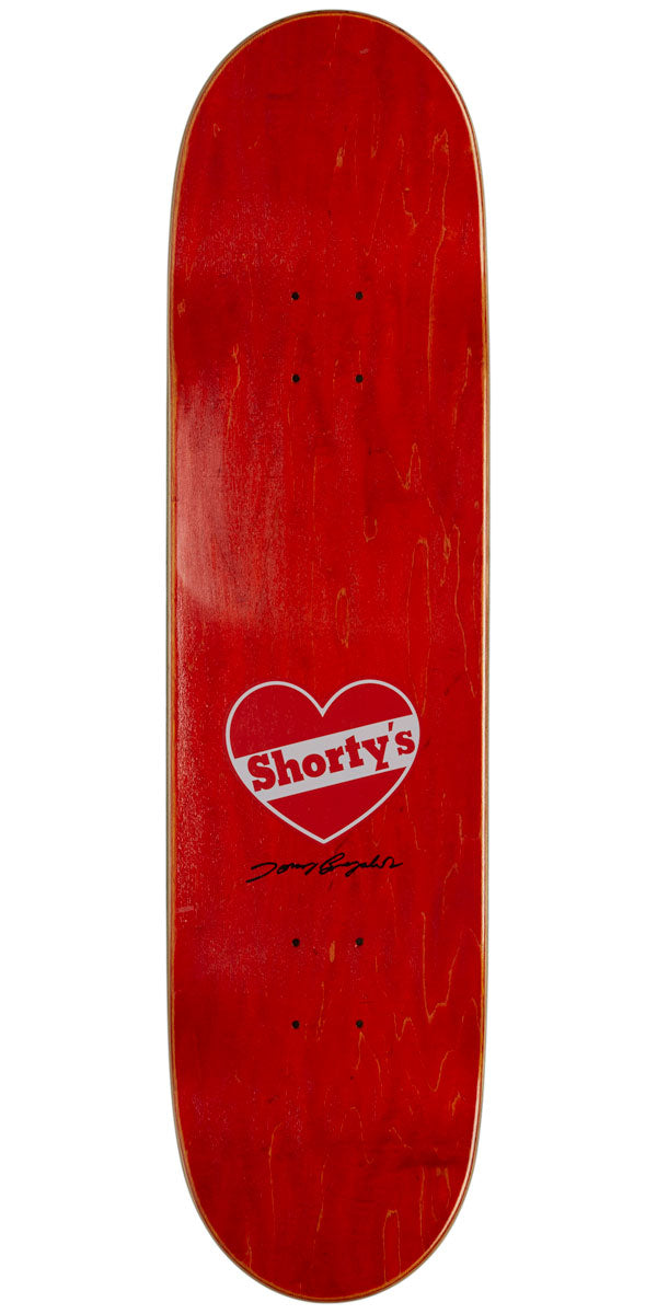 Shorty's OG Logo Skateboard Deck - White/Red - 8.125