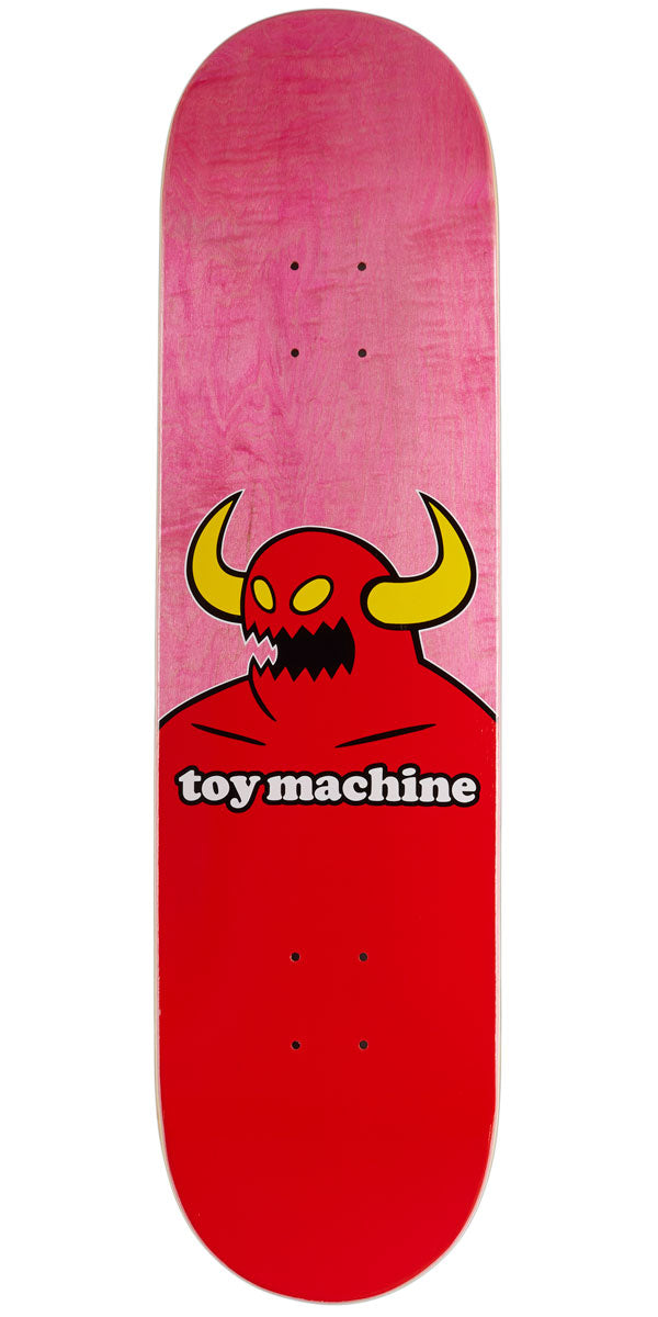 Toy Machine Monster Skateboard Deck - Assorted Stains - 8.25
