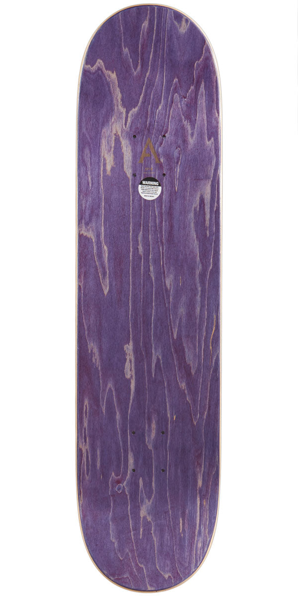 April Chrome Rose Skateboard Deck - Black - 8.00