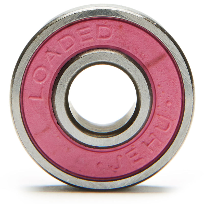 Loaded Jehu V2 Precision Skateboard Bearings - Red