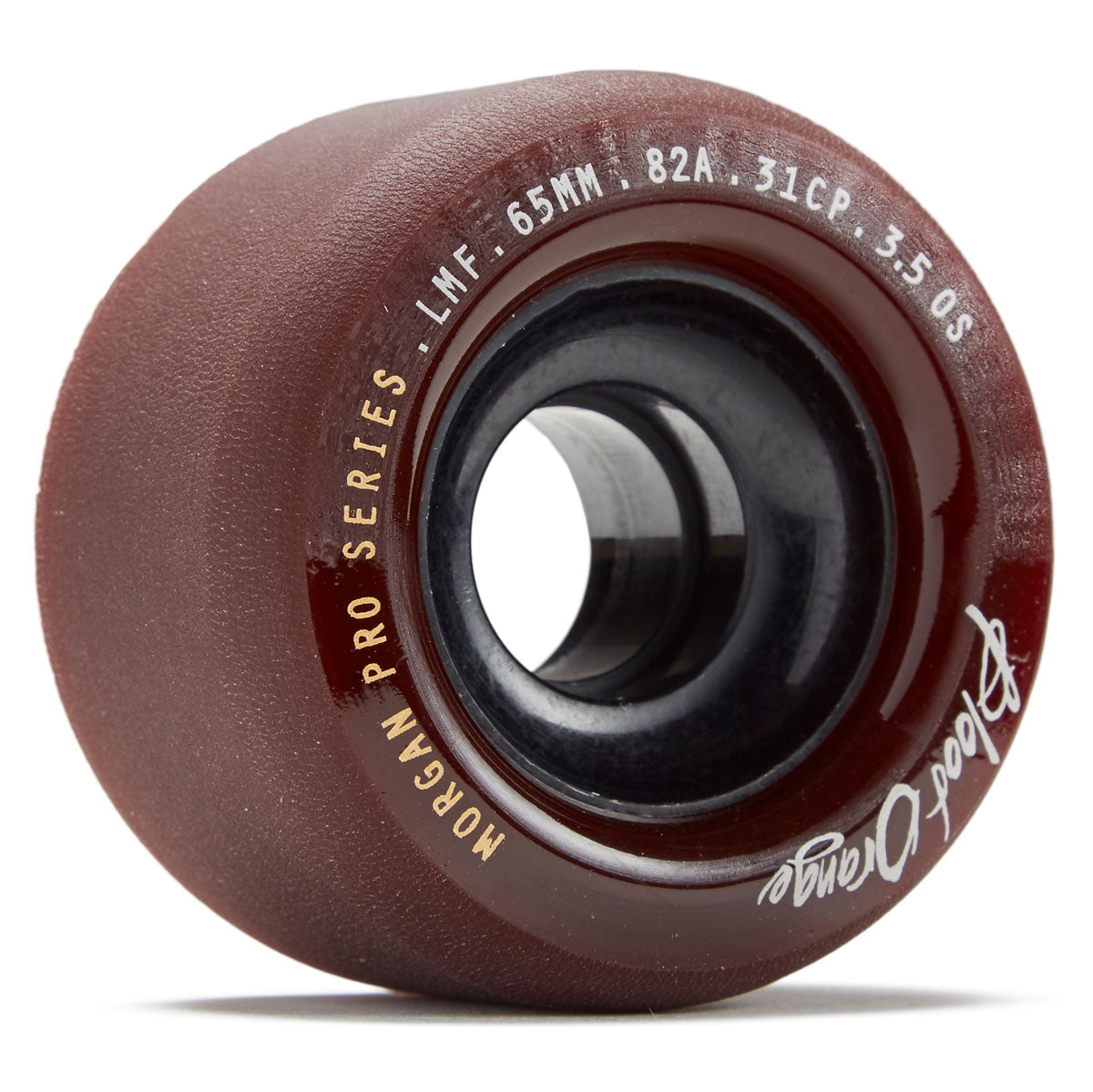 Blood Orange Morgan Pro Longboard Wheels - 65mm 82a - Midnight Red image 1