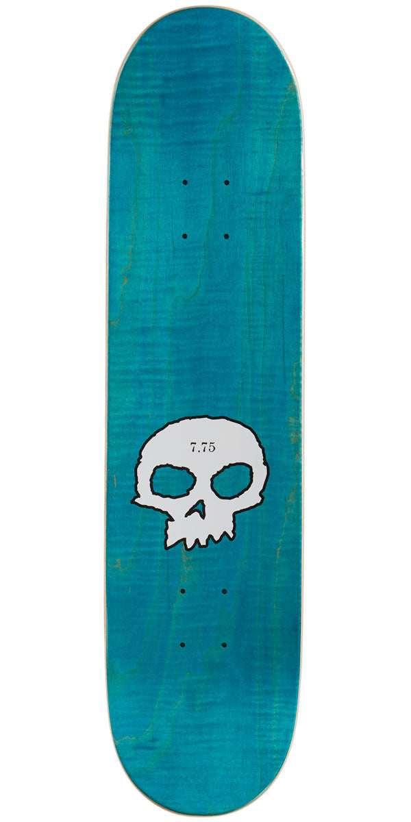 Zero Single Skull Skateboard Deck - 7.75