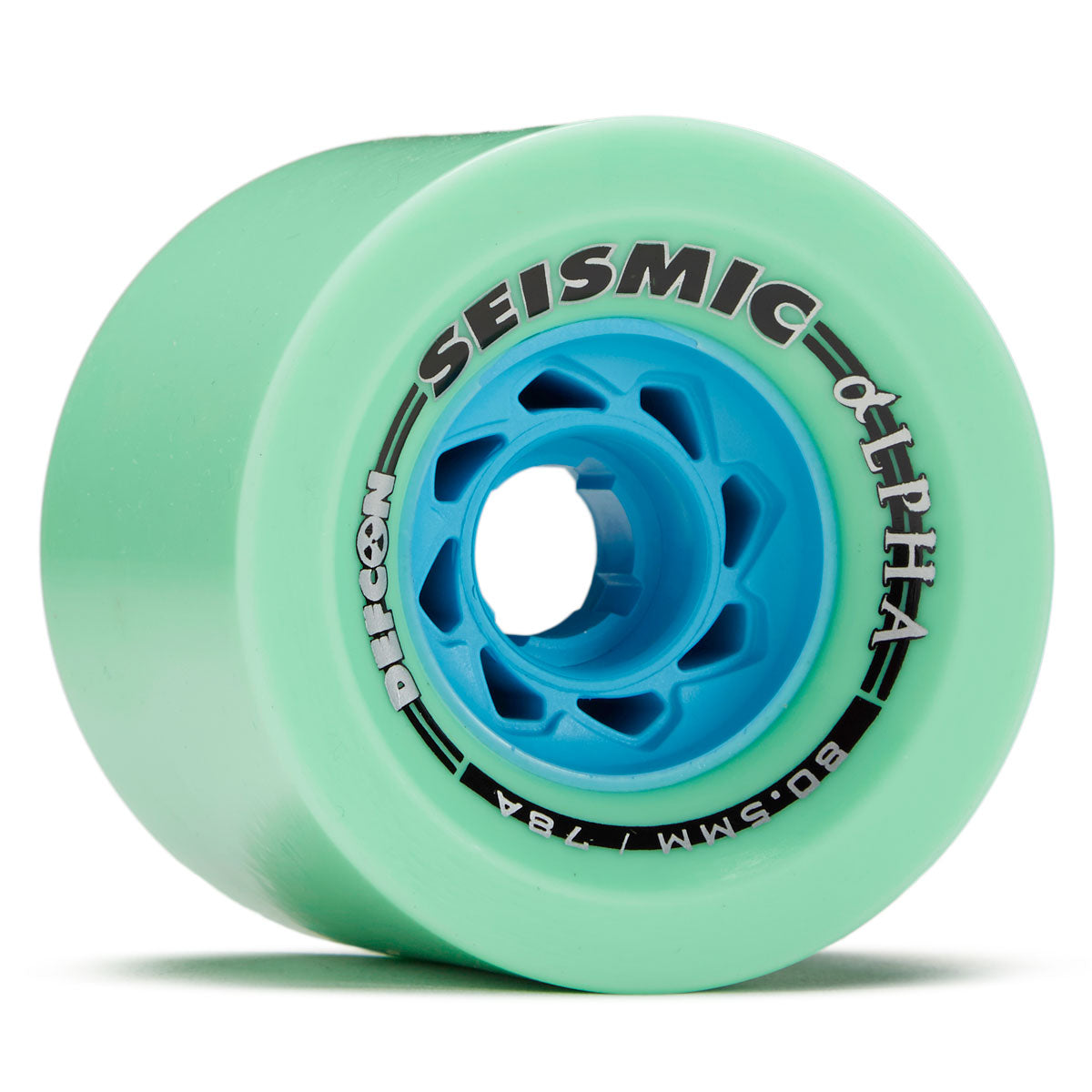 Seismic Alpha 78a Longboard Wheels - Mint - 80.5mm image 1