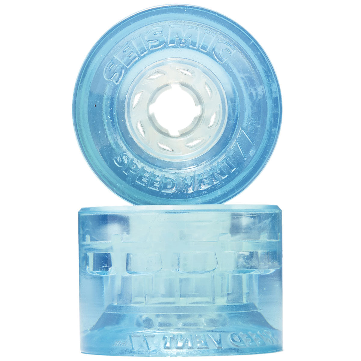 Seismic Speed Vent 77a Longboard Wheels - Clear Blue - 77mm – Daddies Board Shop
