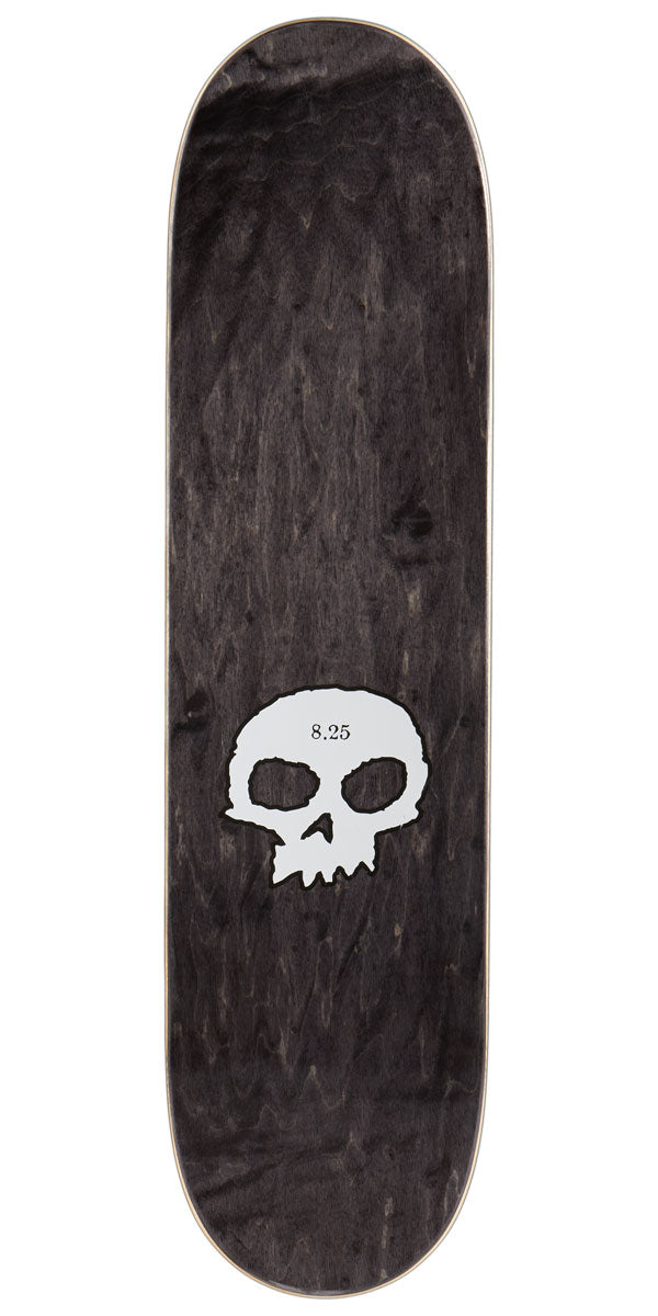 Zero Single Skull Skateboard Deck - 8.25