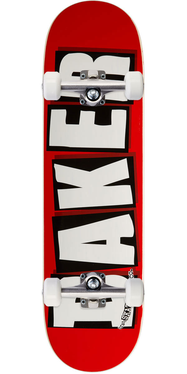 Baker Brand Logo Skateboard Complete - White - 8.50
