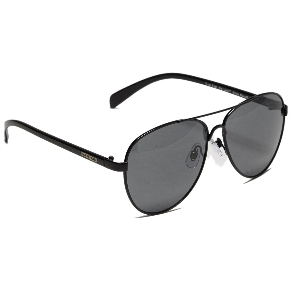 Happy Hour Maverick Sunglasses - Black Ice image 1