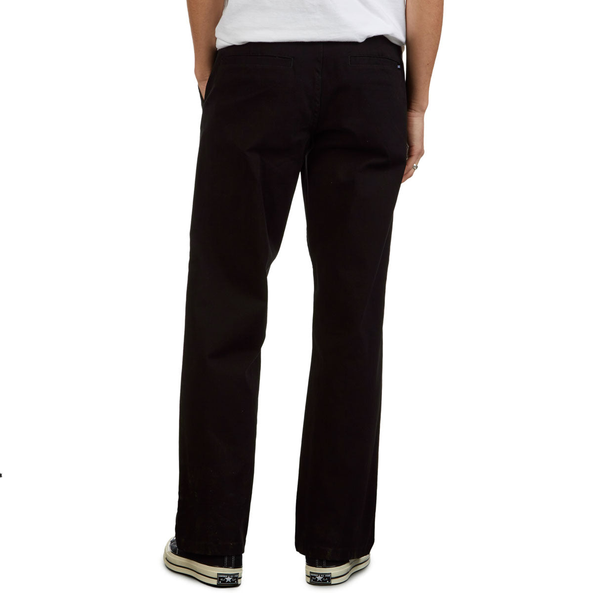CCS Relaxed Stretch Chino Pants - Black – Daddies Board Shop