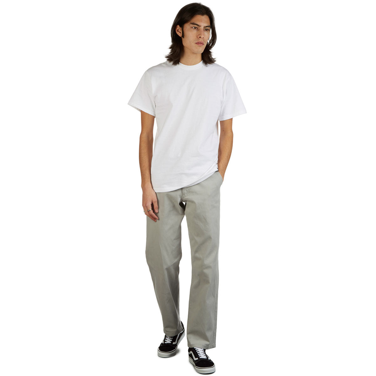 CCS Standard Plus Relaxed Chino Pants - Dove Grey image 2