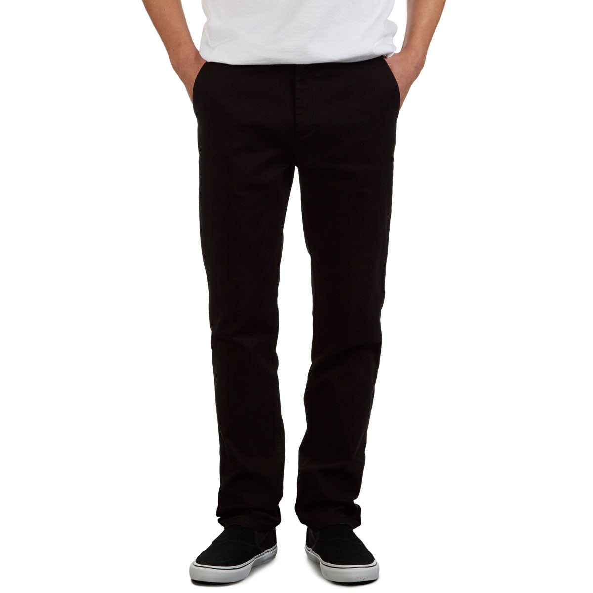 CCS Standard Plus Slim Chino Pants - Black image 1