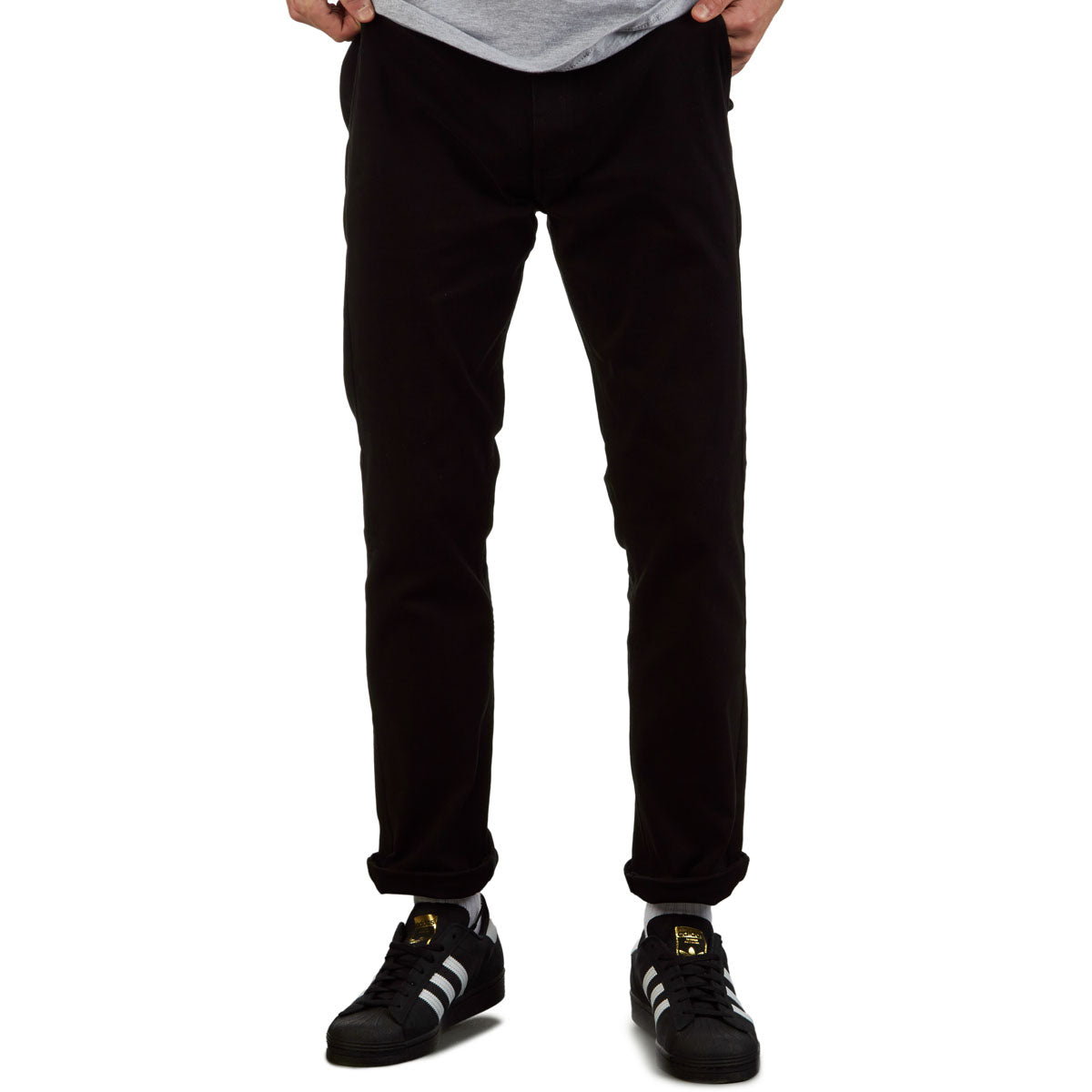 CCS Standard Plus Straight Chino Pants - Black image 4