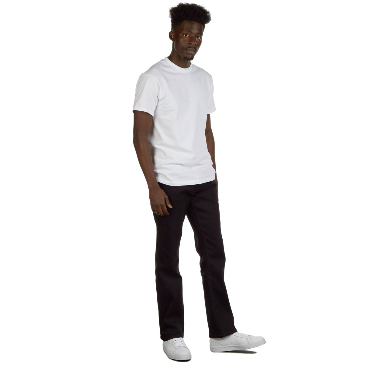 CCS Standard Plus Straight Denim Jeans - Overdyed Black image 2