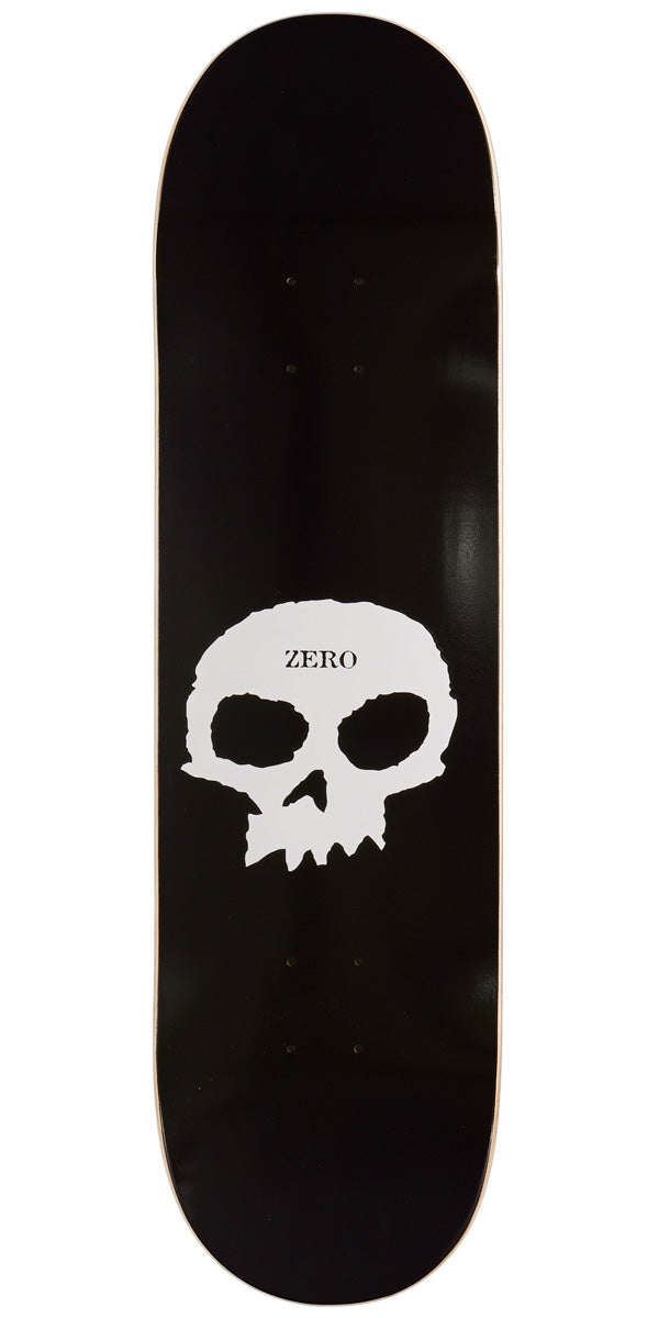 Zero Single Skull Skateboard Deck - 8.375