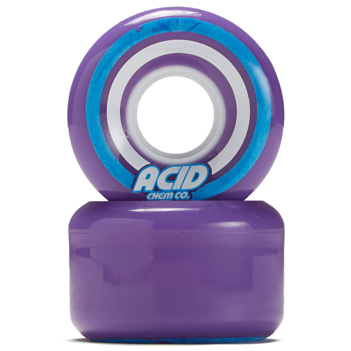 Acid Pods Conical Skateboard Wheels - Purple - 55mm image 2