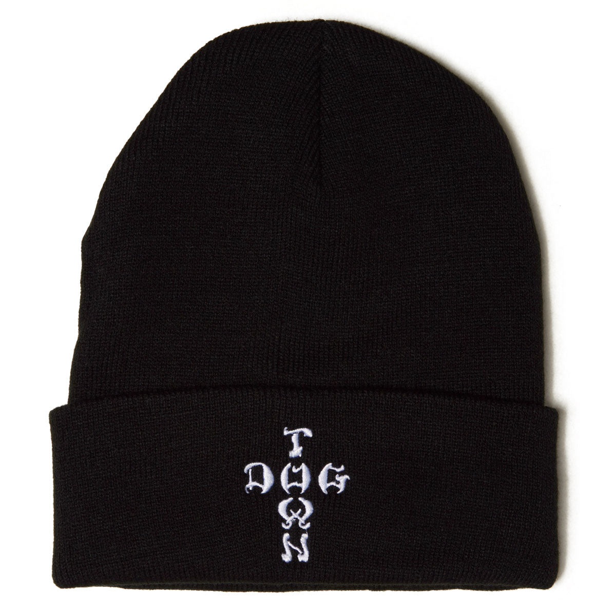 Dogtown Cross Letters Beanie - Black