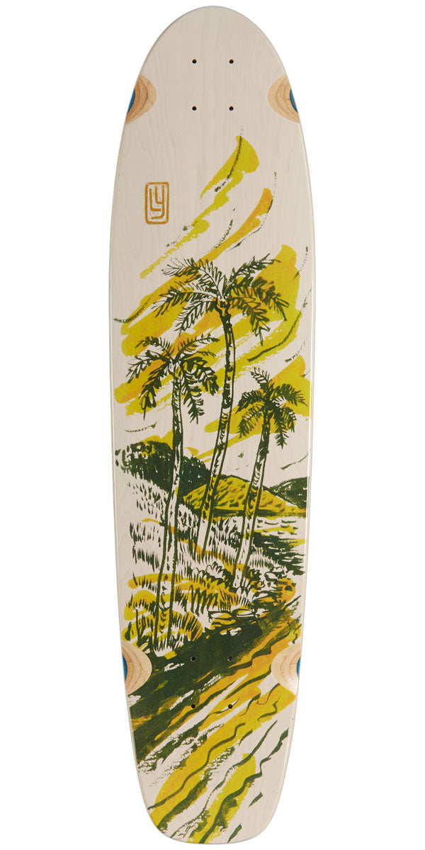 Landyachtz Ripper Postcard Longboard Deck image 1