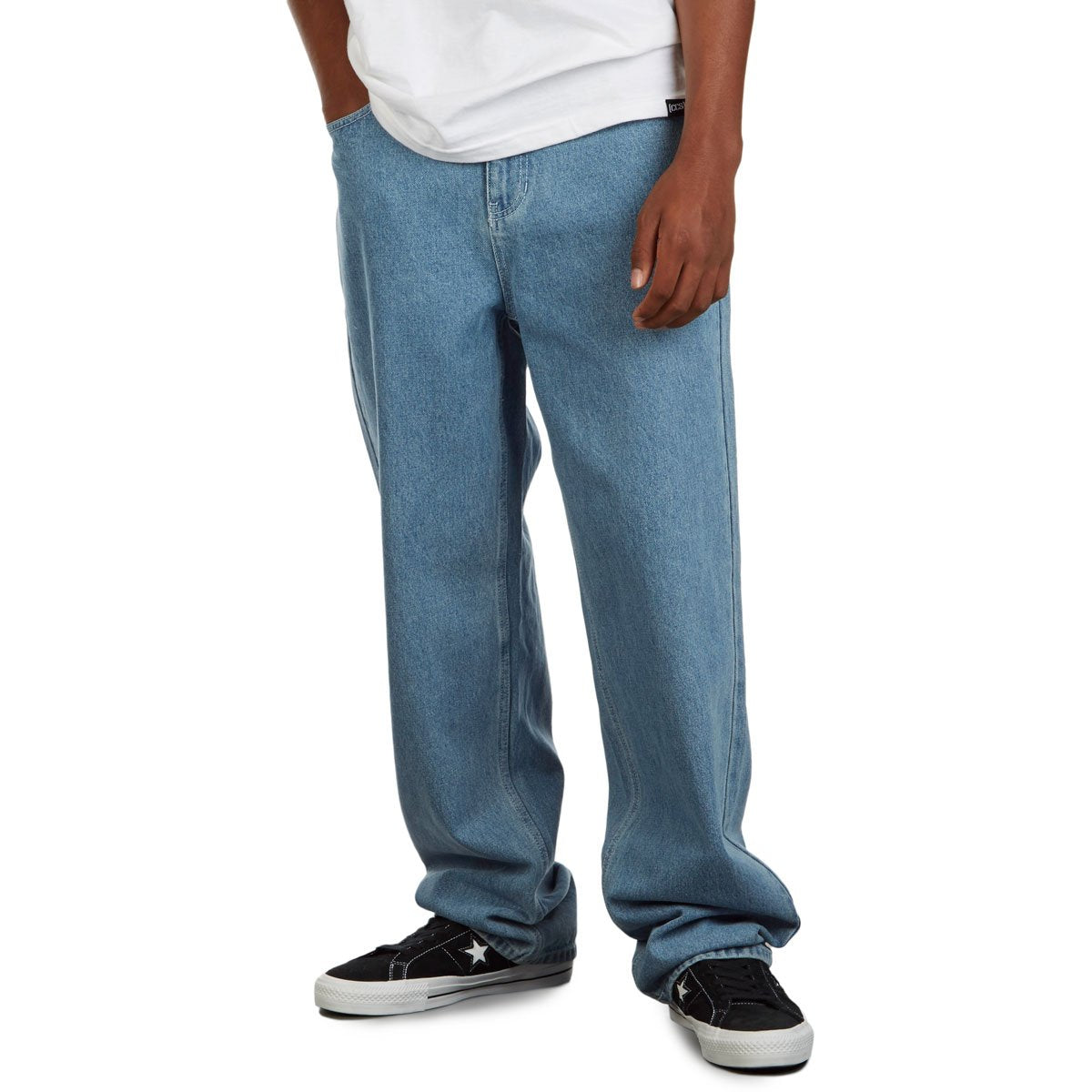 CCS Original Relaxed Denim Jeans - Rinsed Blue image 2