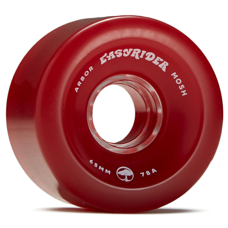 Arbor Mosh 78a Longboard Wheels - Vintage Red - 65mm