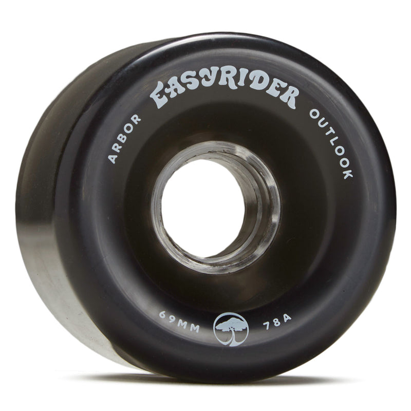 Arbor Outlook 78a Longboard Wheels - Ghost Black - 69mm