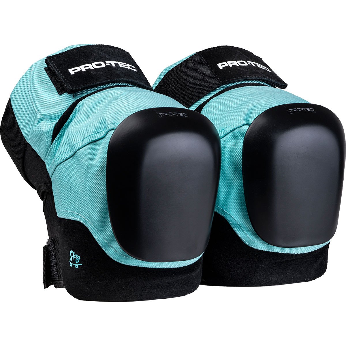 Pro-Tec Sky Brown Pro Knee Pads - Black/Blue