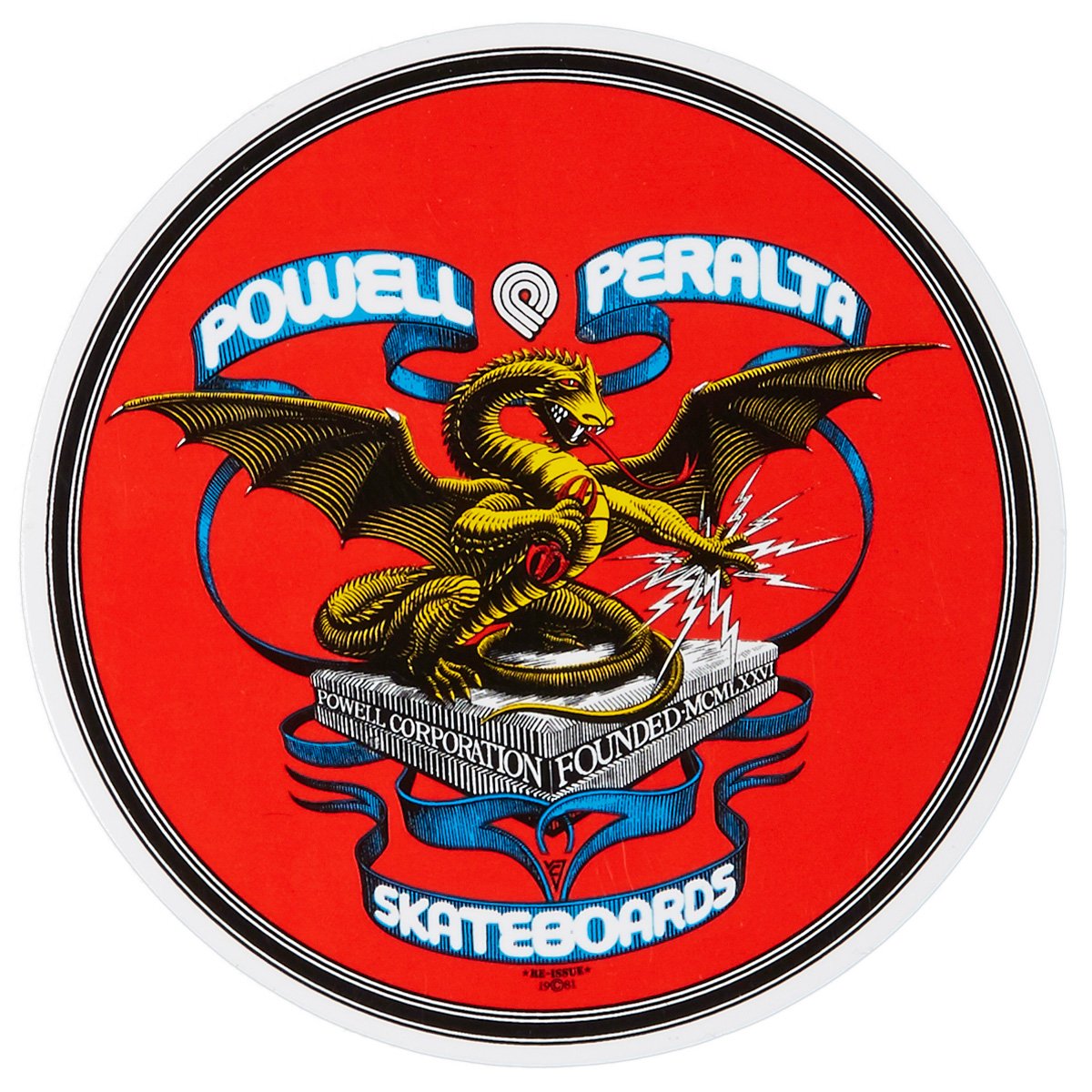 Powell Peralta Banner Dragon Stickers - 4