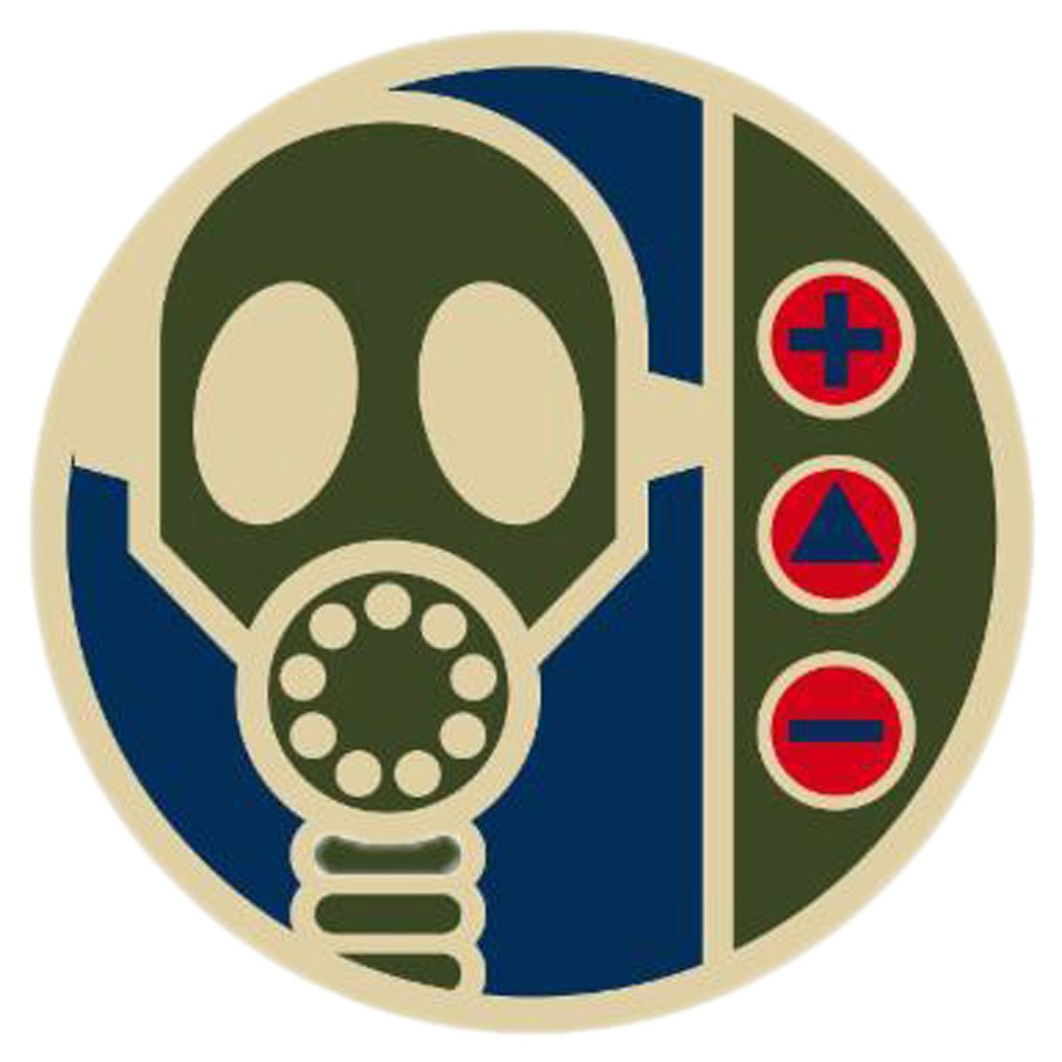 Alien Workshop Gas Mask Sticker image 1