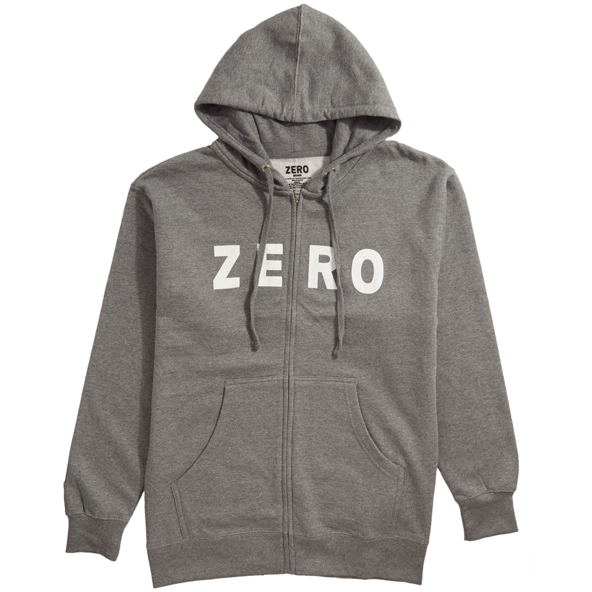 Zero Army Zip Hoodie - Grey image 1
