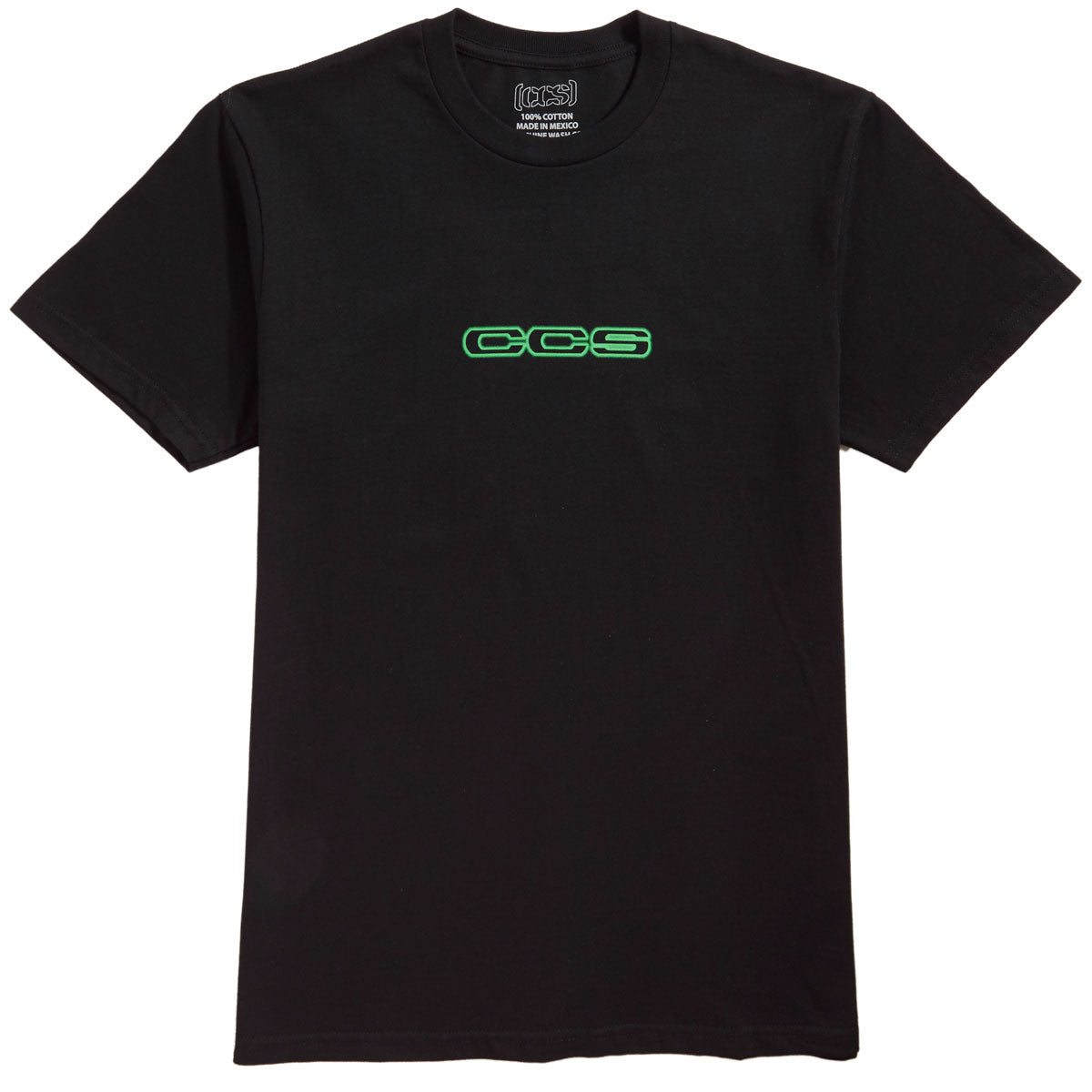 CCS Neo Globe T-Shirt - Black/Green image 2