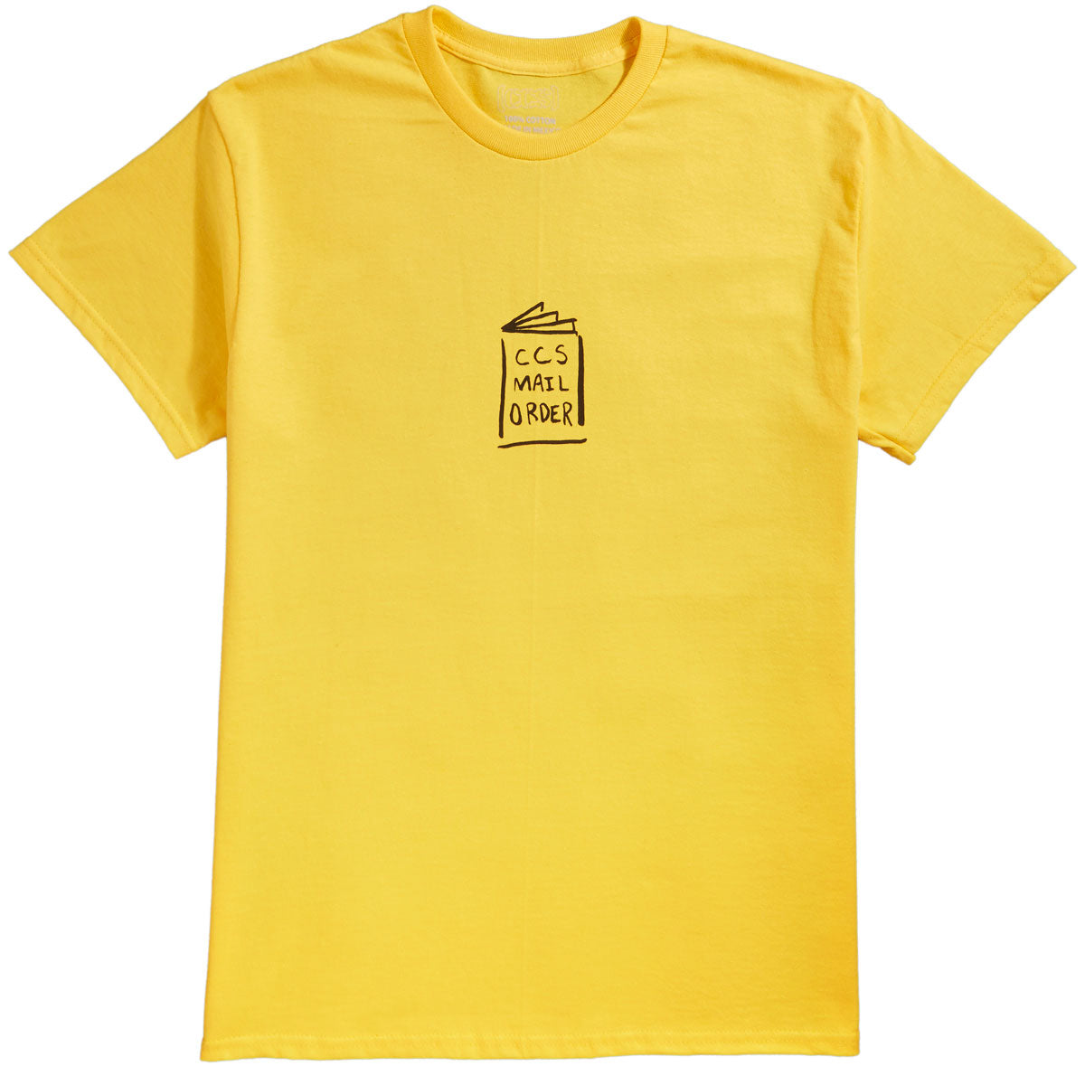 CCS Catalog Sketch T-Shirt - Yellow/Black image 1