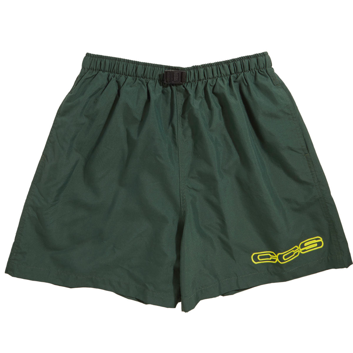 CCS 96 Neo Logo Shorts - Forest/Yellow image 1