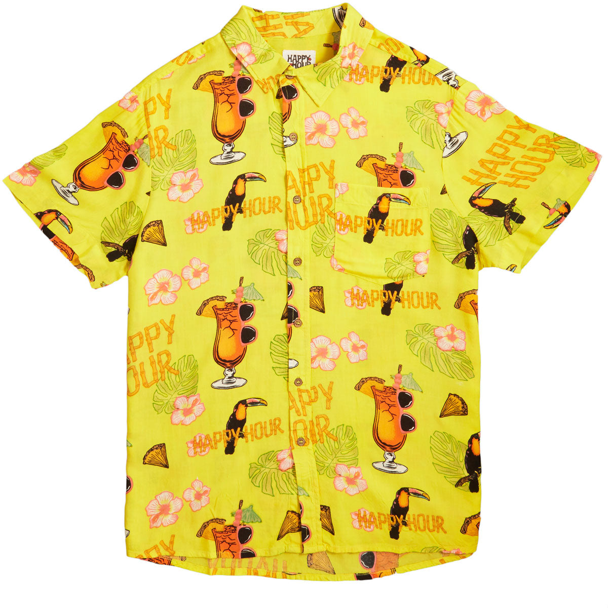 Happy Hour Tiki Room Shirt - Yellow image 1