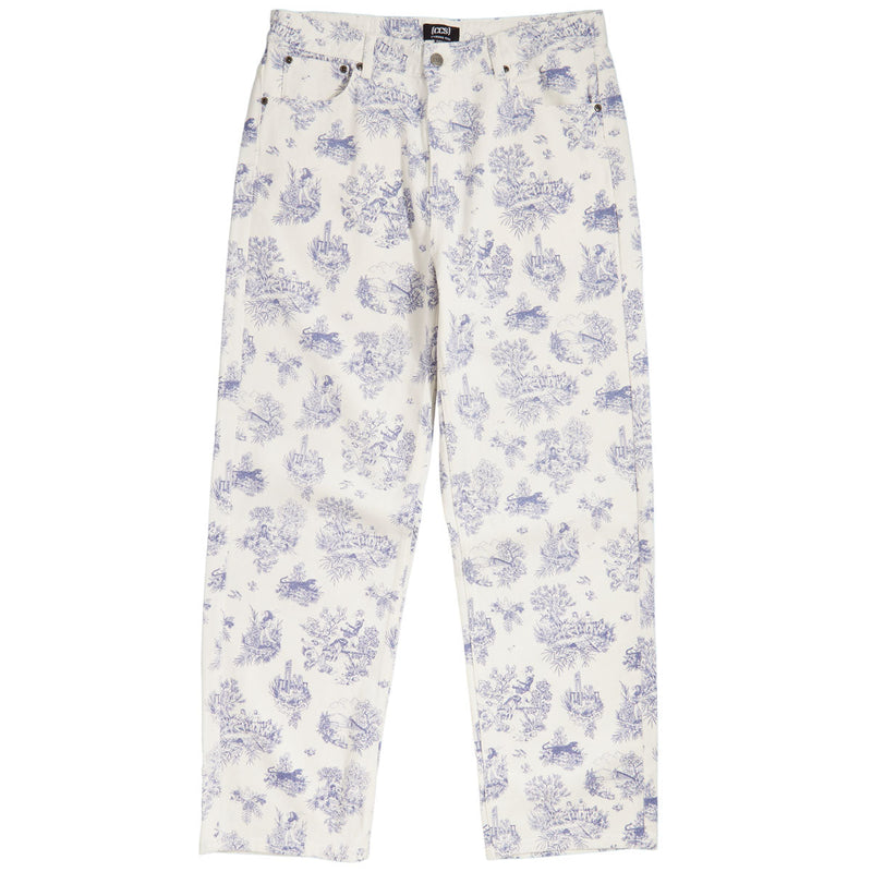 CCS Original Relaxed Toile Denim Jeans - Blanc