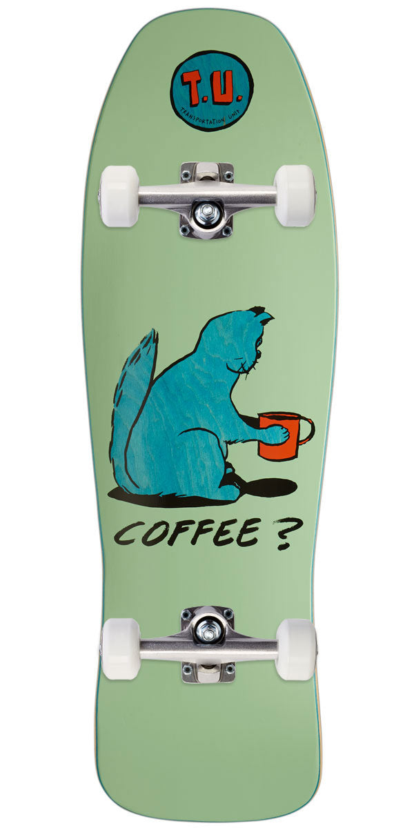 Transportation Unit Coffee Skateboard Complete - 9.85