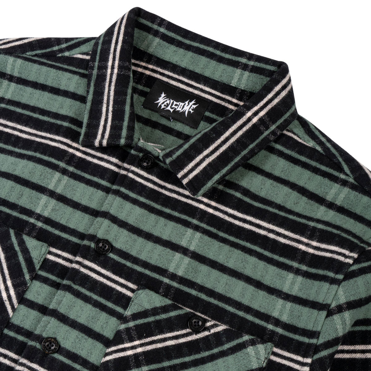 Welcome Nimbus Flannel Shirt - Duck image 4