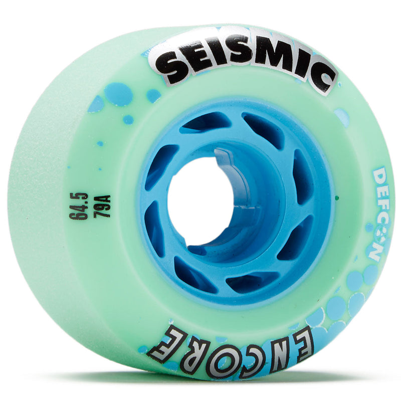 Seismic Encore 79a Longboard Wheels - Mint - 64.5mm