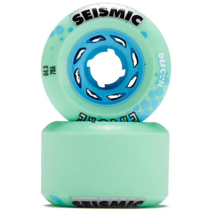 Seismic Encore 79a Longboard Wheels - Mint - 64.5mm