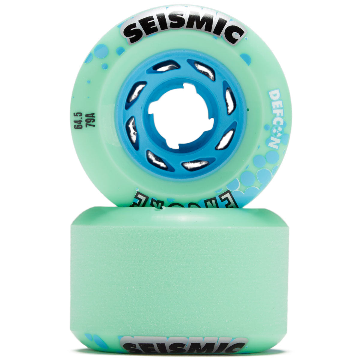 Seismic Encore 79a Longboard Wheels - Mint - 64.5mm image 2