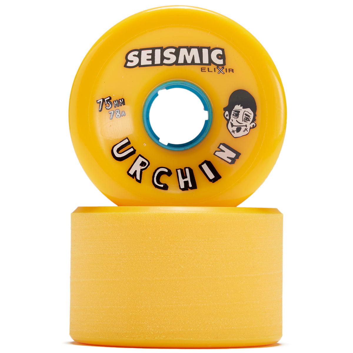 Seismic Urchin 78a Longboard Wheels - Mango - 75mm image 2