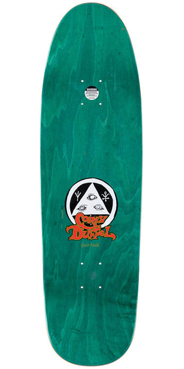 Welcome Corey Duffel Guest Board On a Blixa Skateboard Deck - Black - 9.25