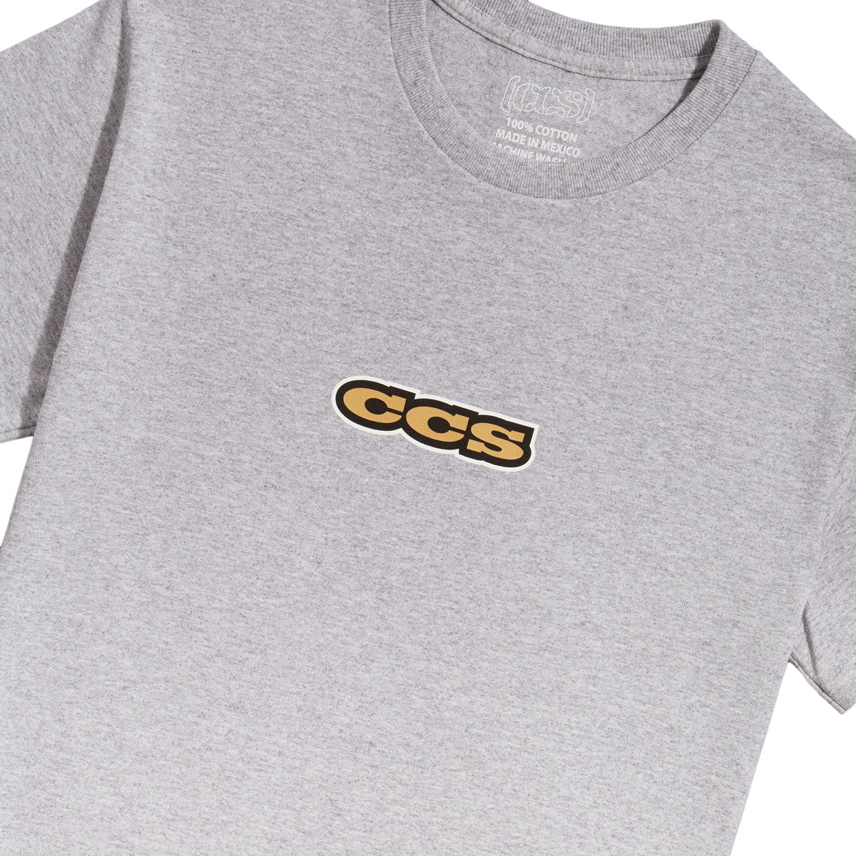 CCS 96 Logo T-Shirt - Sport Grey/Gold/White image 2