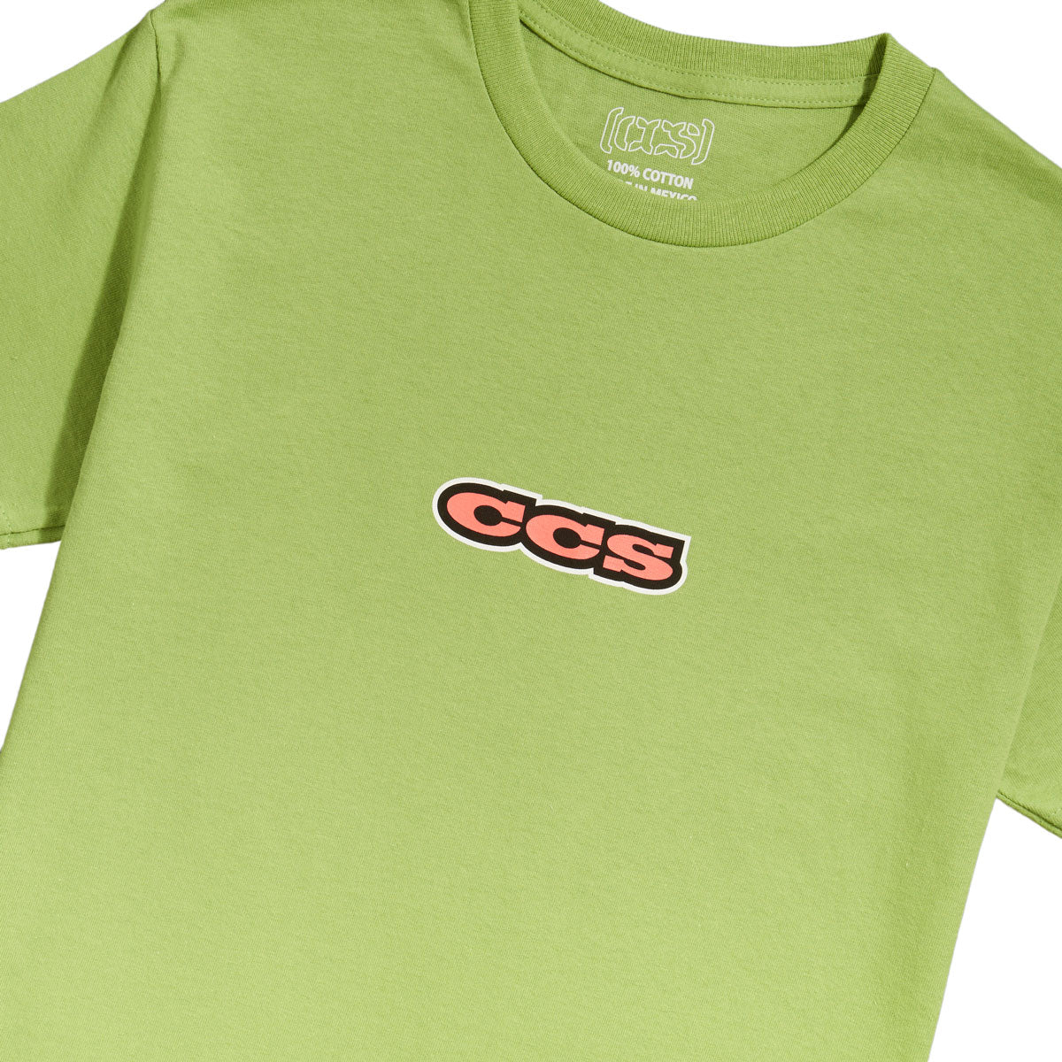 CCS 96 Logo T-Shirt - Kiwi/Pink/White image 2