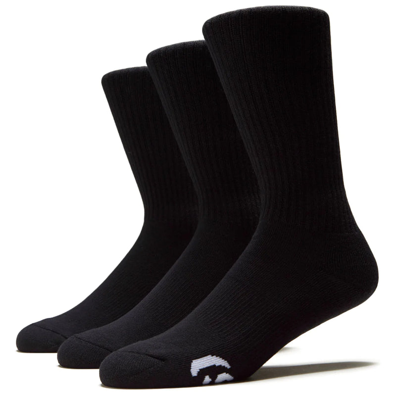 CCS Basics 3 Pack of Socks - Black