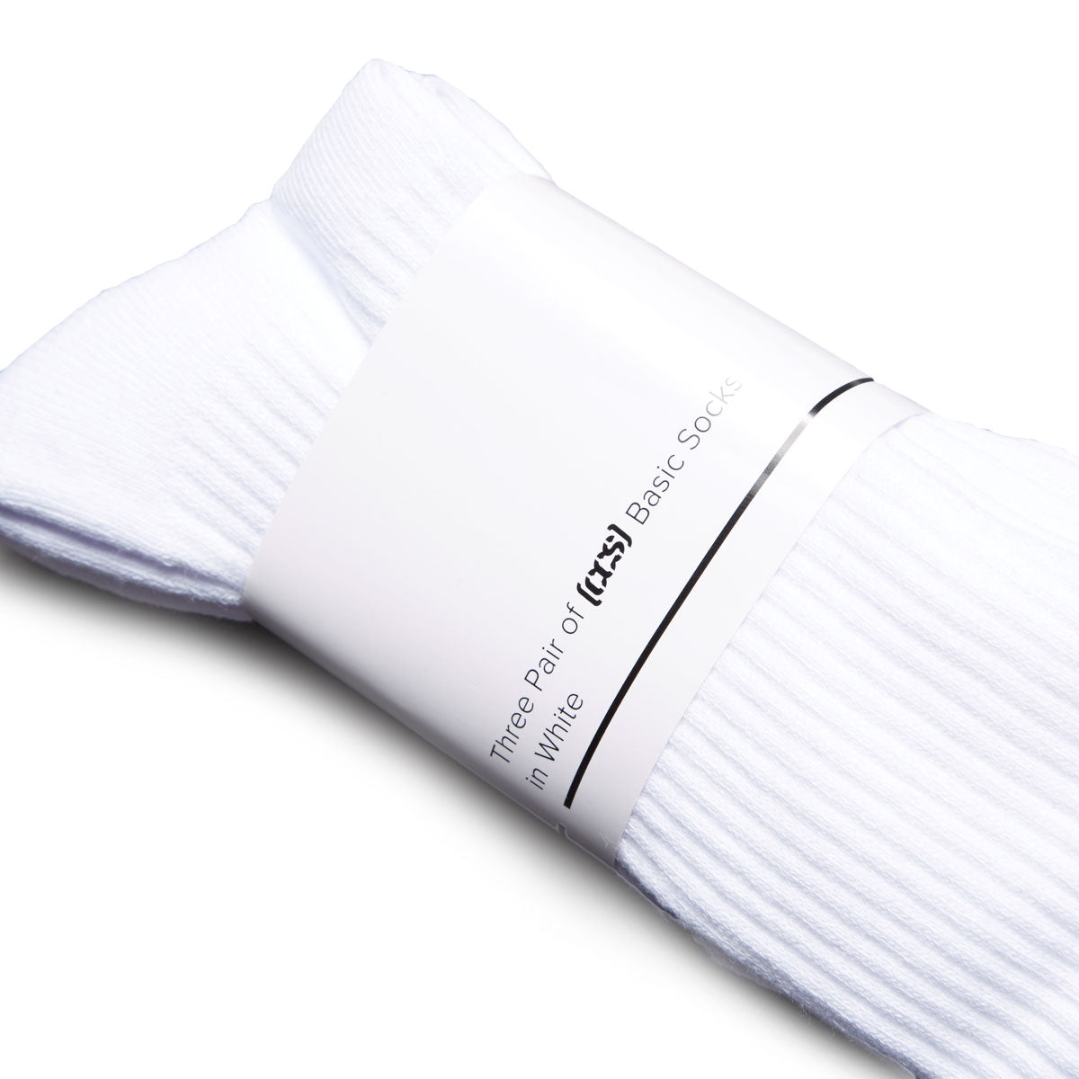 CCS Basics 3 Pack of Socks - White – Daddies Board Shop