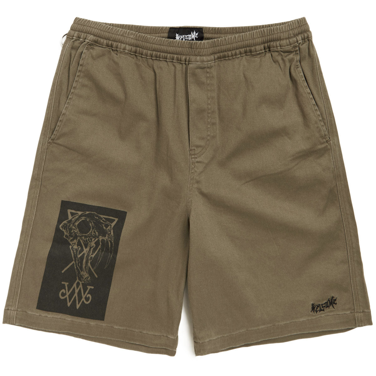 Welcome Soft Core 2 Printed Shorts - Stone image 1