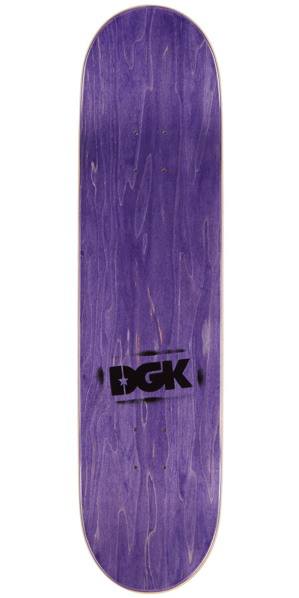 DGK Blessed Lenticular Skateboard Deck - Red - 8.25