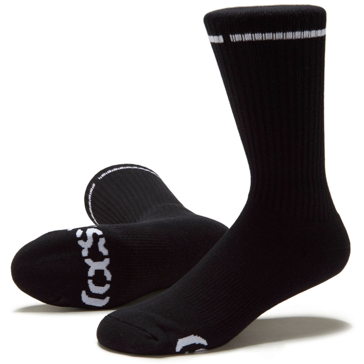 CCS Primary Socks - Black/White image 2
