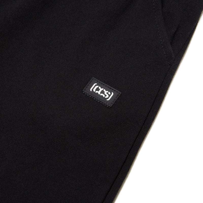 CCS Logo Rubber Patch Sweat Pants - Black