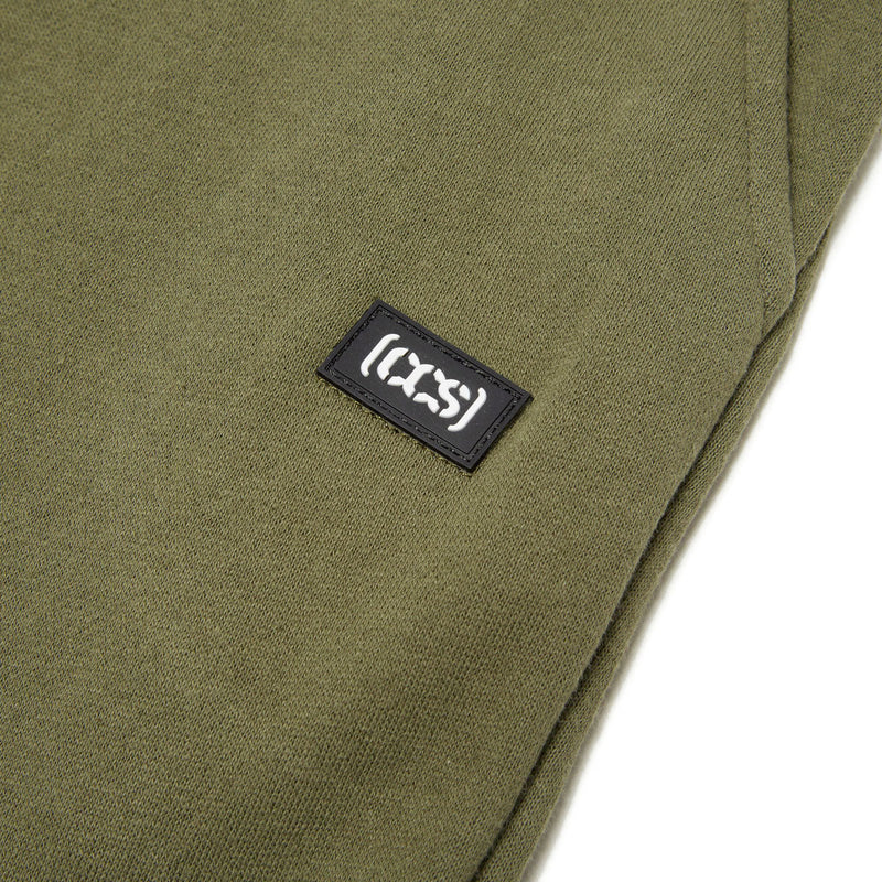 CCS Logo Rubber Patch Sweat Pants - Army Green
