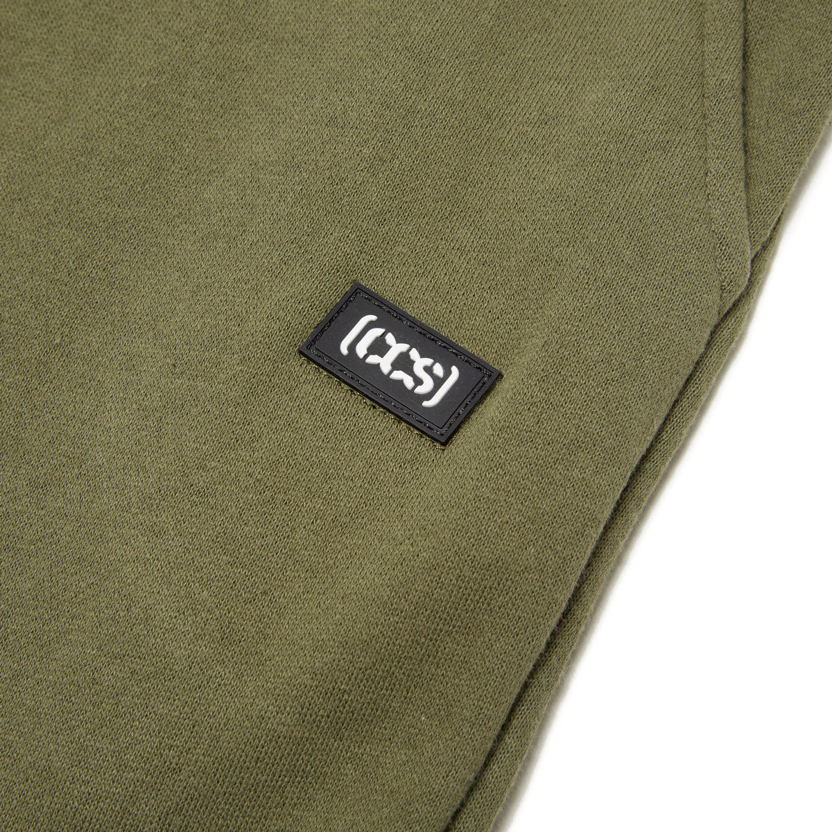 CCS Logo Rubber Patch Sweat Pants - Army Green image 2